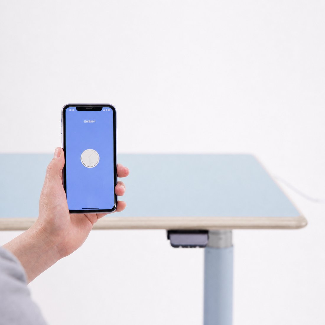 Controlling a BookLove desk from the Desk Control app